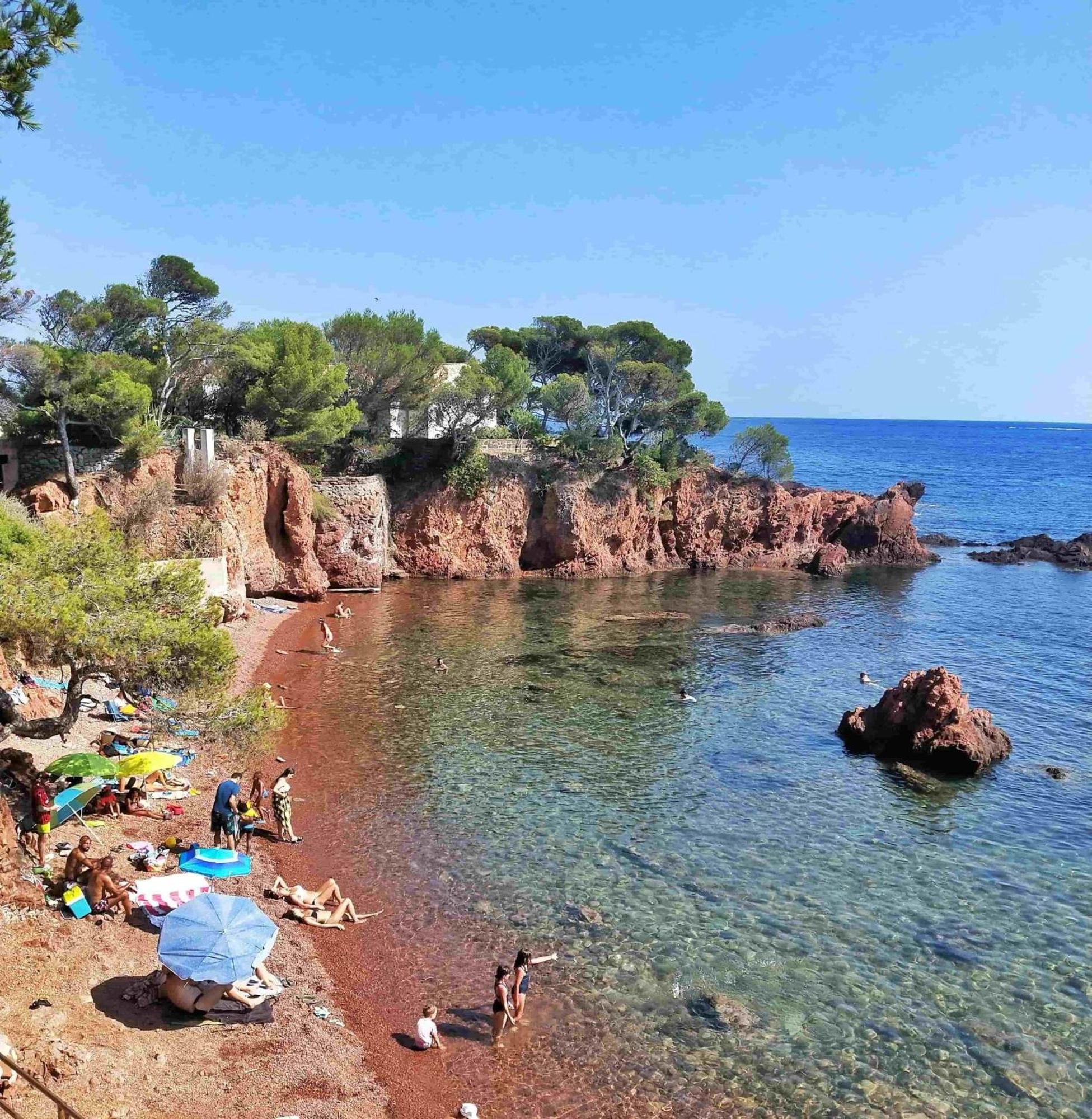 Studios Raffines Avec Terrasses - Plages, Ville Et Gare A Pied - Maison Raphael Saint-Raphaël Eksteriør billede