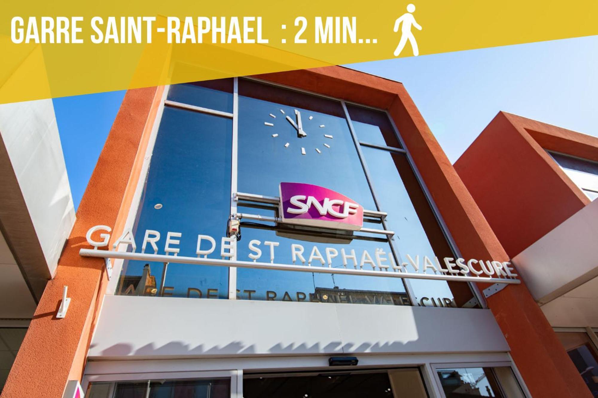 Studios Raffines Avec Terrasses - Plages, Ville Et Gare A Pied - Maison Raphael Saint-Raphaël Eksteriør billede